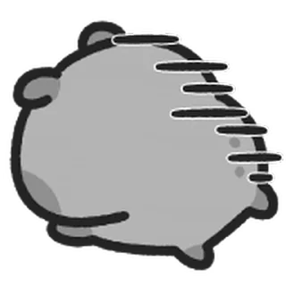 😊 emoji 小水豚 動態表情貼 @kal_pc Telegram sticker 8 of 41