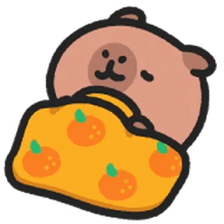 😊 emoji 小水豚 動態表情貼 @kal_pc Telegram sticker 13 of 41
