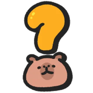 😊 emoji 小水豚 動態表情貼 @kal_pc Telegram sticker 20 of 41