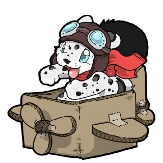 ✈️ emoji Danny Telegram sticker 10 of 30