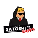 Sticker from Satoshi ST bets