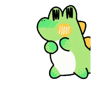 😄 emoji Sweet Croc • @xxyuji Telegram sticker 5 of 24