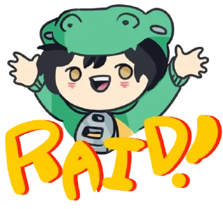 🏹 emoji Smol Croc Telegram sticker 13 of 13