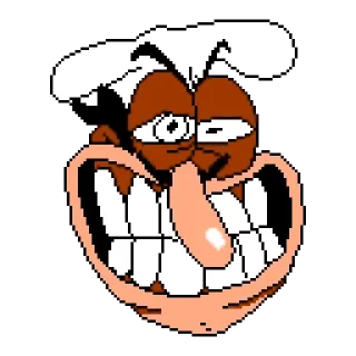 😈 emoji Pizza Tower Peppino Telegram sticker 10 of 117