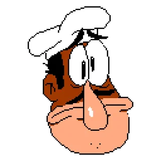 Sticker from Pizza Tower Peppino