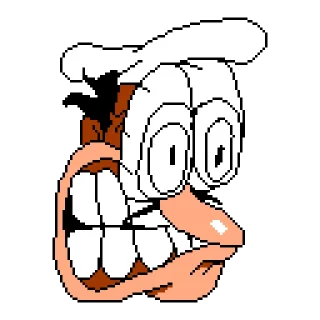 😧 emoji Pizza Tower Peppino Telegram sticker 11 of 117