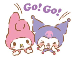 Sticker from We Love Kuromi