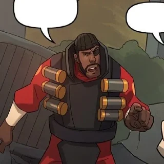 🏴󠁧󠁢󠁳󠁣󠁴󠁿 emoji Demoman💣 Telegram sticker 11 of 42