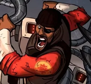 🏴󠁧󠁢󠁳󠁣󠁴󠁿 emoji Demoman💣 Telegram sticker 17 of 42