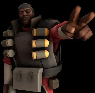 ✌️ emoji Demoman💣 Telegram sticker 23 of 42