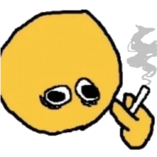 😟 emoji Bola Amarilla Telegram sticker 13 of 55