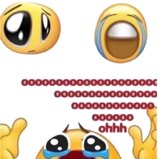 😭 emoji Bola Amarilla Telegram sticker 20 of 55