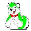 Sticker from Furry