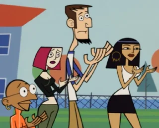 Sticker from Clone High