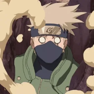 ☂ emoji Kakashi Telegram sticker 16 of 54