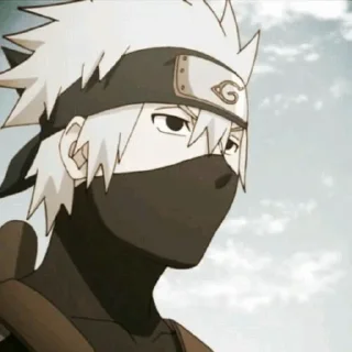 ☂ emoji Kakashi Telegram sticker 21 of 54
