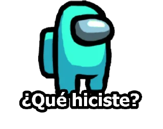 🤔 emoji AMONG US Telegram sticker 15 of 25