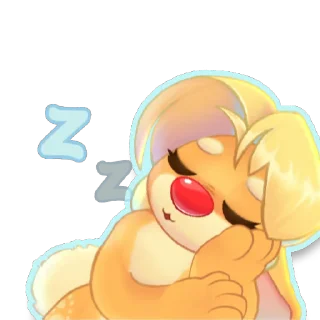 🛏 emoji LuniqueKero VideoStickers Telegram sticker 22 of 32