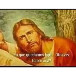 🤔 emoji Viva cristo el rey Telegram sticker 8 of 34