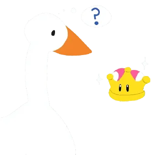 👑 emoji Untitled Goose Memes Telegram sticker 12 of 22