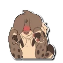 😖 emoji Lynx! Telegram sticker 24 of 120
