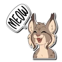 😸 emoji Lynx Telegram sticker 14 of 120