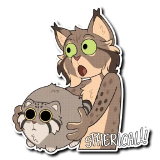 ⚪️ emoji Lynx! Telegram sticker 24 of 37