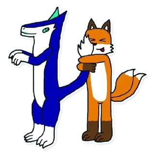🦊 emoji Techno & Amarux Telegram sticker 5 of 43