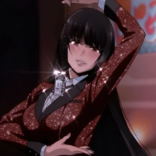 🛵 emoji Jabami yumeko Telegram sticker 16 of 16