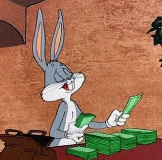 🐰 emoji bugs bunny { @westworld_stick } Telegram sticker 13 of 80