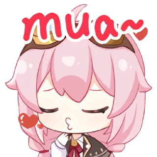 😘 emoji 永雏塔菲 Telegram sticker 6 of 45