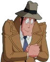 😇 emoji Lupin III Telegram sticker 4 of 22