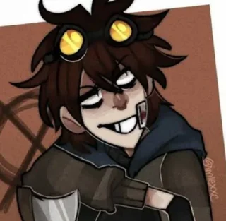 😜 emoji Ticci Toby Telegram sticker 18 of 38