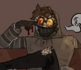 😒 emoji Ticci Toby Telegram sticker 20 of 38