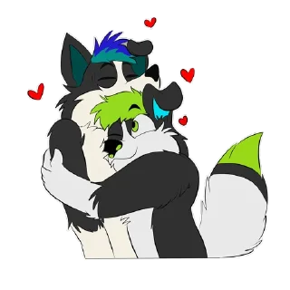 🤗 emoji Toby Raspberry Telegram sticker 17 of 18