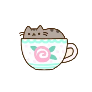 😊 emoji Pusheendue Telegram sticker 10 of 25
