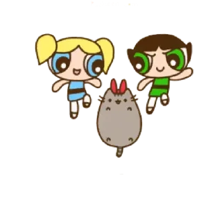 😊 emoji Pusheendue Telegram sticker 24 of 25