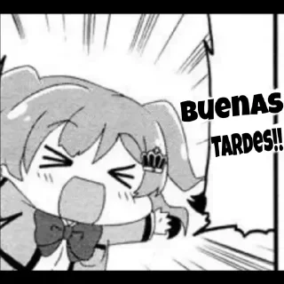 Sticker from 4Koma Starlight Aleatorio