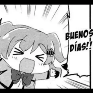 Sticker from 4Koma Starlight Aleatorio