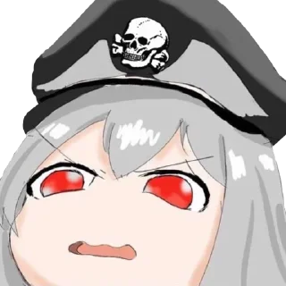 💀 emoji Degenerate Weeb Pack Telegram sticker 16 of 120