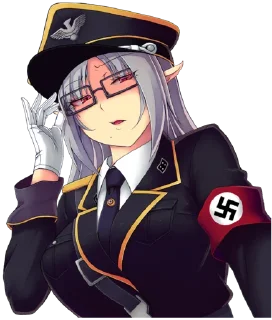 👧 emoji Degenerate Weeb Pack Telegram sticker 23 of 120