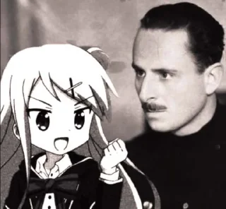 🏴󠁧󠁢󠁥󠁮󠁧󠁿 emoji Degenerate Weeb Pack Telegram sticker 8 of 120