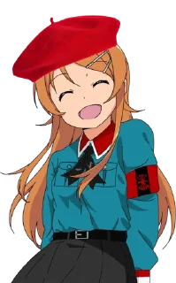 👧 emoji Degenerate Weeb Pack Telegram sticker 19 of 120