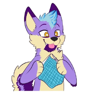 🧶 emoji Riley Coyote Telegram sticker 9 of 102