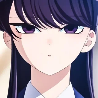 Sticker from Komi Shouko @AnimeDivision