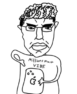 🤓 emoji Chud Token Telegram sticker 6 of 16