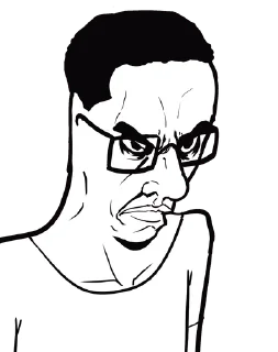 🤓 emoji Chud Token Telegram sticker 14 of 16