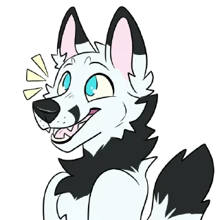 Sticker from Riley Marbled Fox