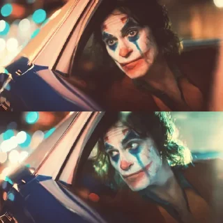 Sticker from joker
