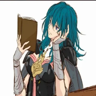 💙 emoji Byleth fire emblem Telegram sticker 11 of 120